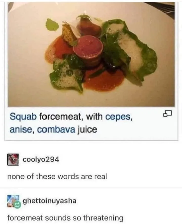 gourmet meme