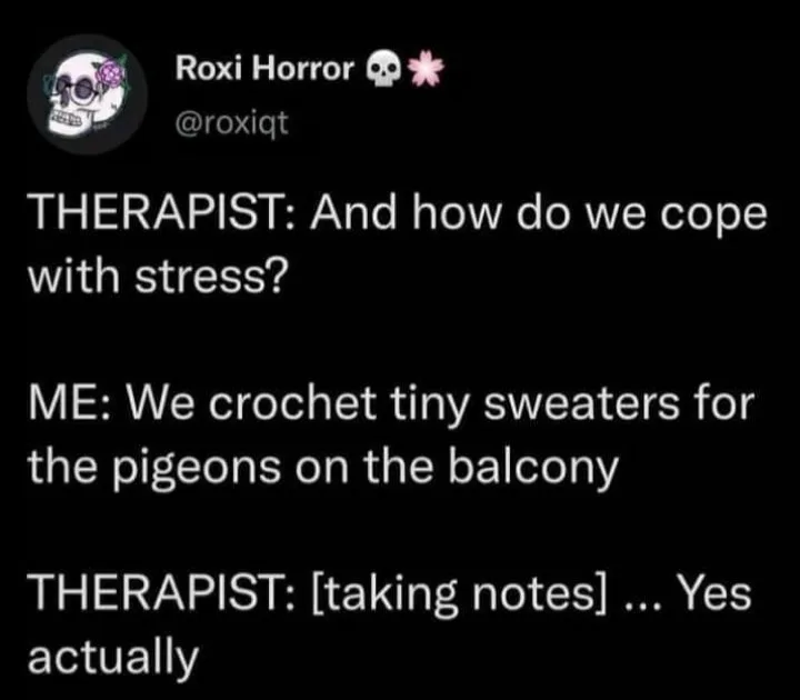 knitting meme