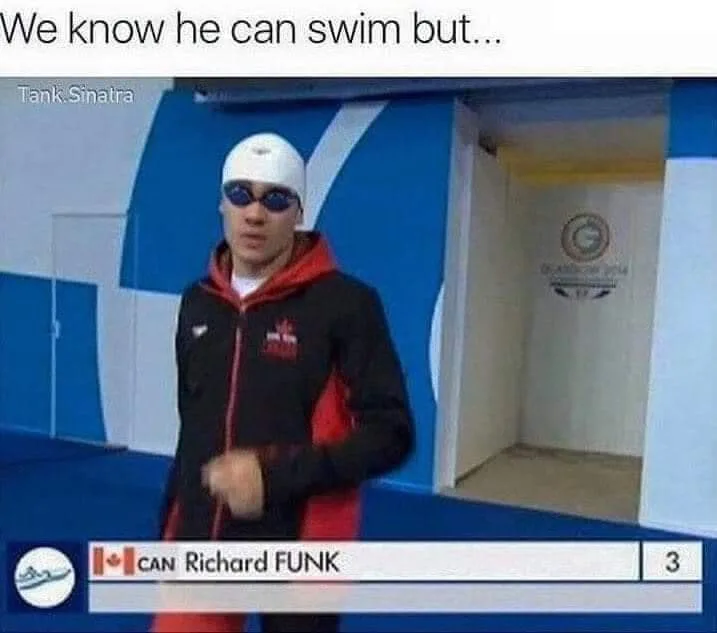 swimming meme