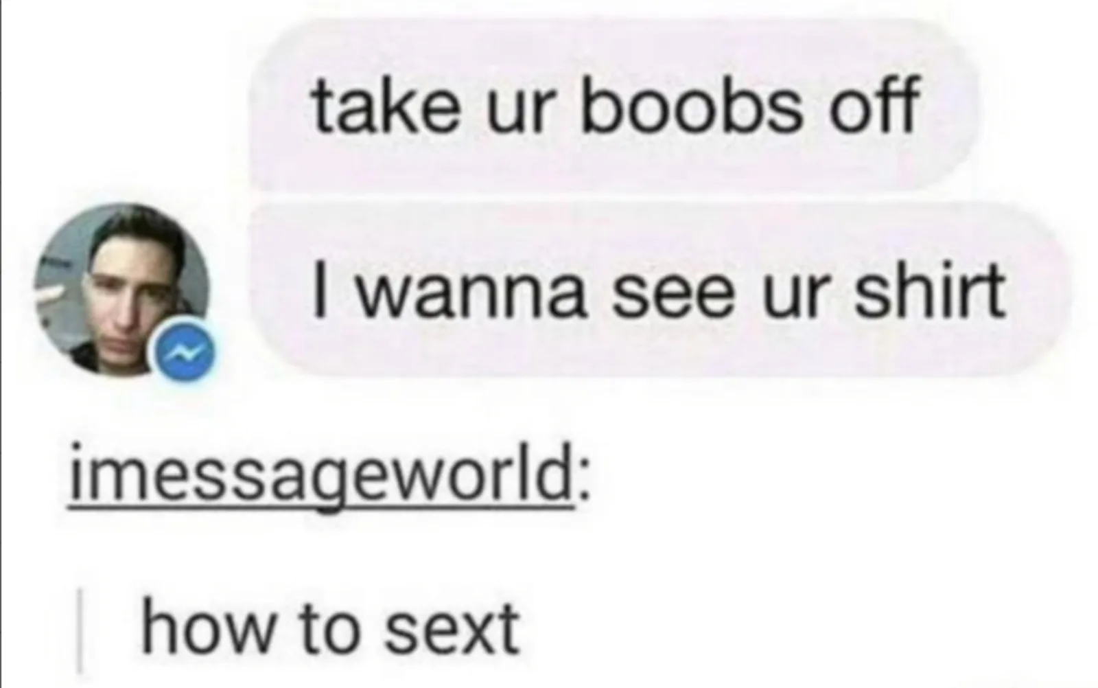 sending nudes meme