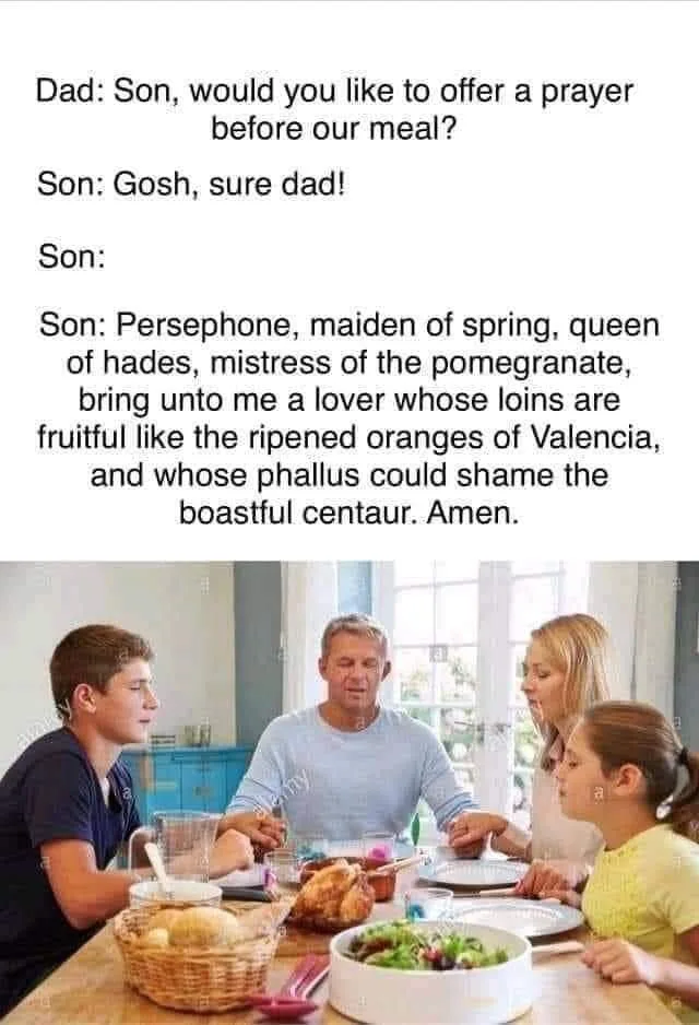 Greek mythology meme
