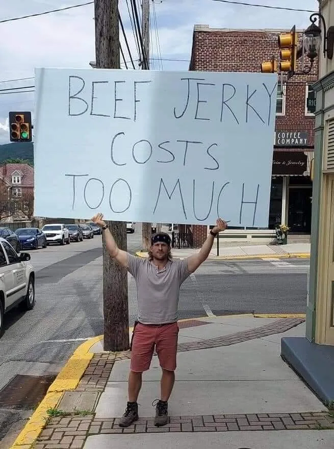 beef jerky meme