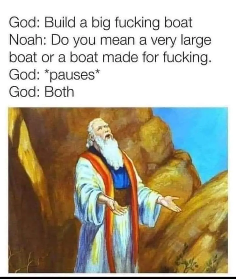 Noah's ark meme