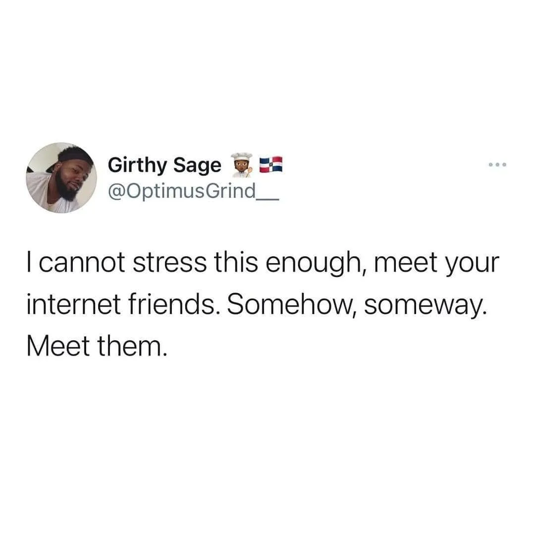online friend meme