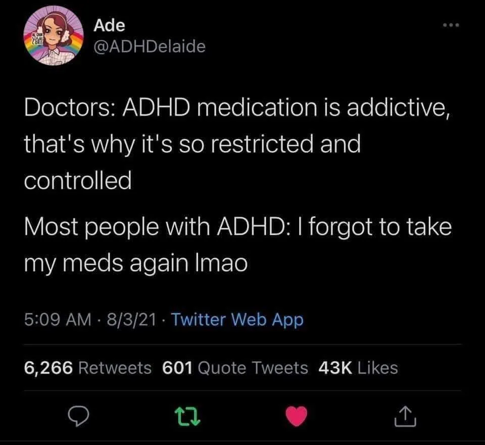 adderall meme