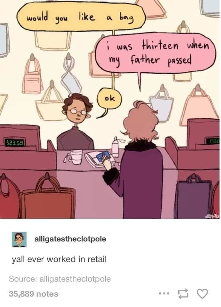 trauma dumping meme