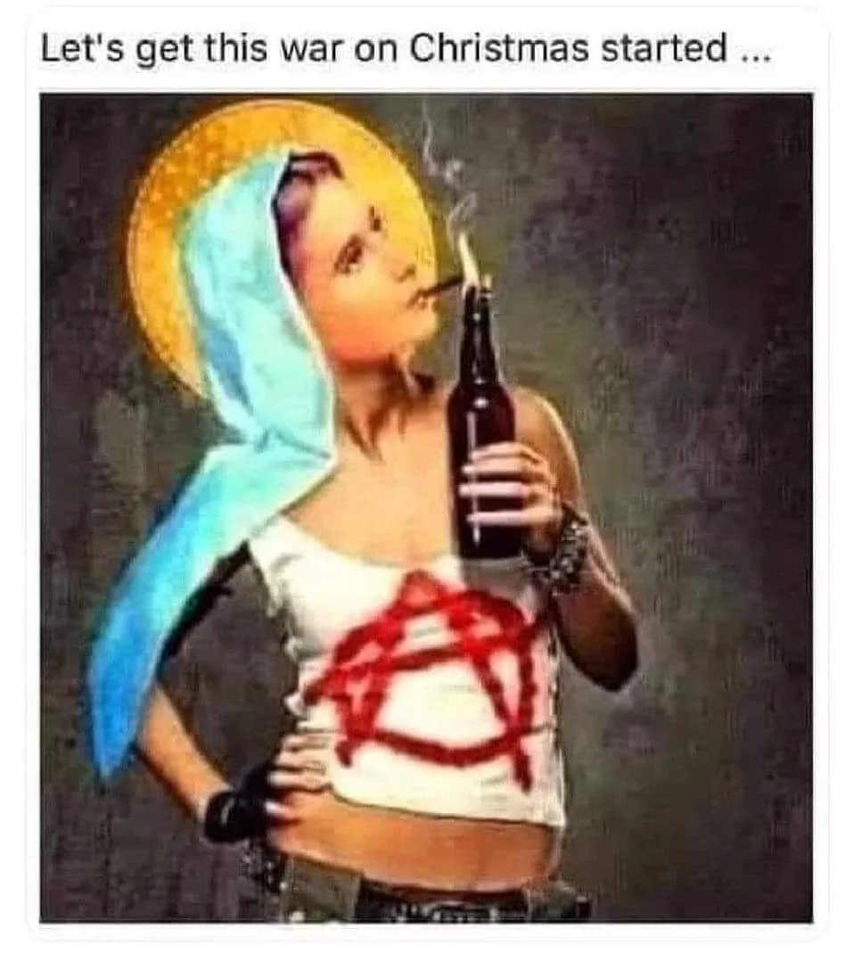 War on Christmas meme