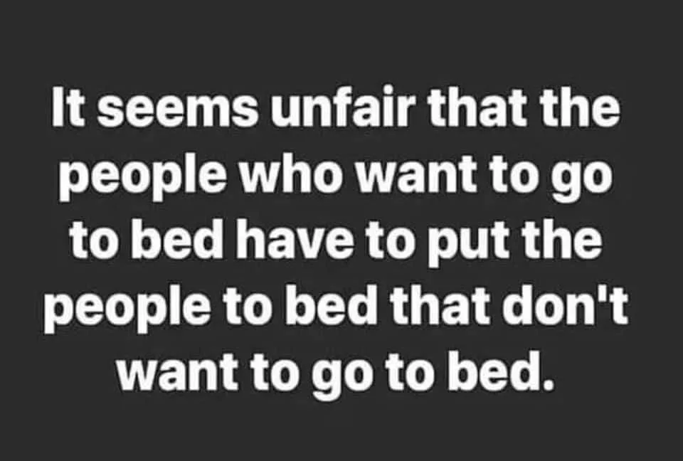 going to bed meme