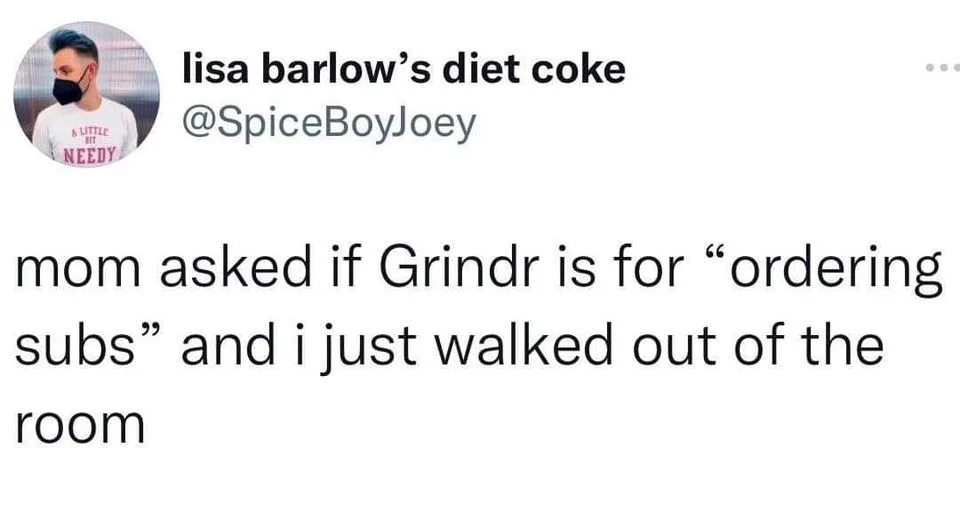 Grindr meme