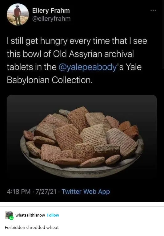 Shredded wheat meme