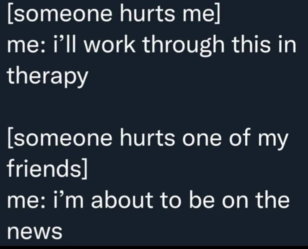 defending someone's honor meme