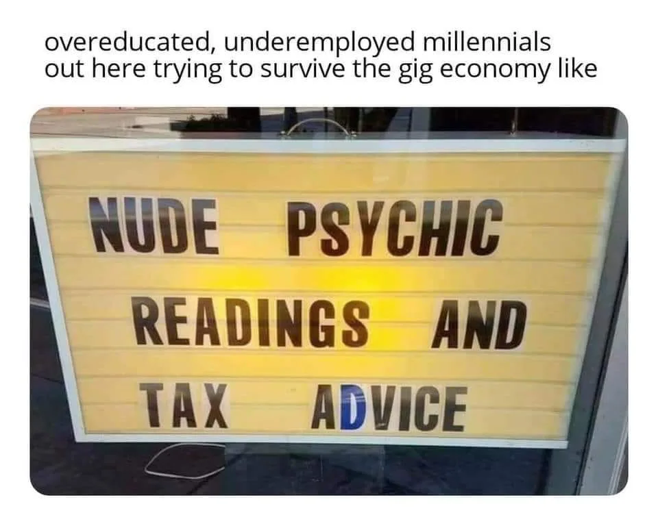 gig economy meme