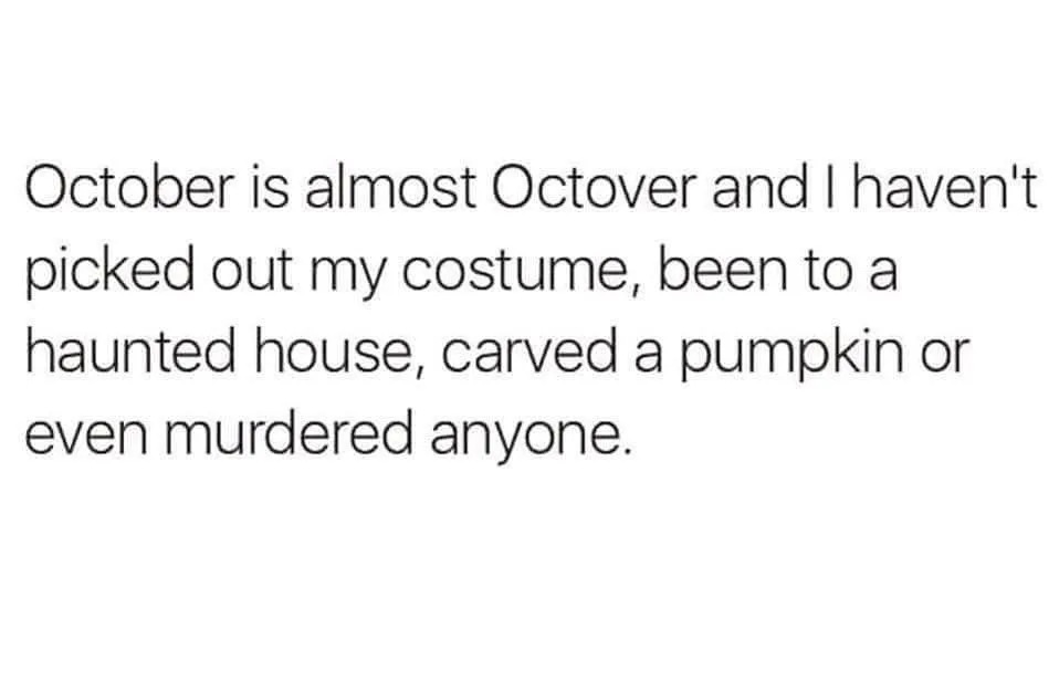 October meme
