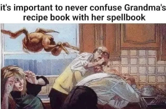cookbook meme