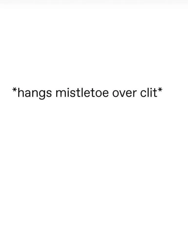 mistletoe meme