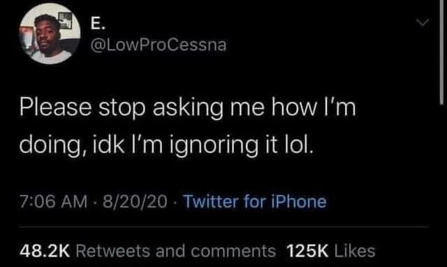 ignoring meme