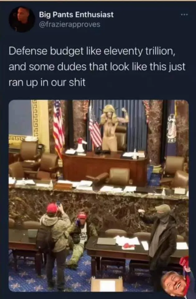 defense spending meme