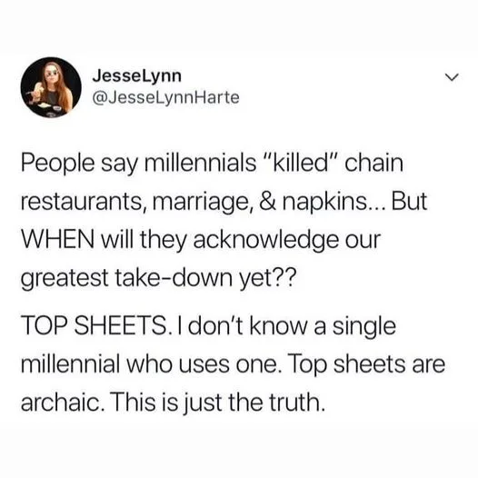bedsheets meme