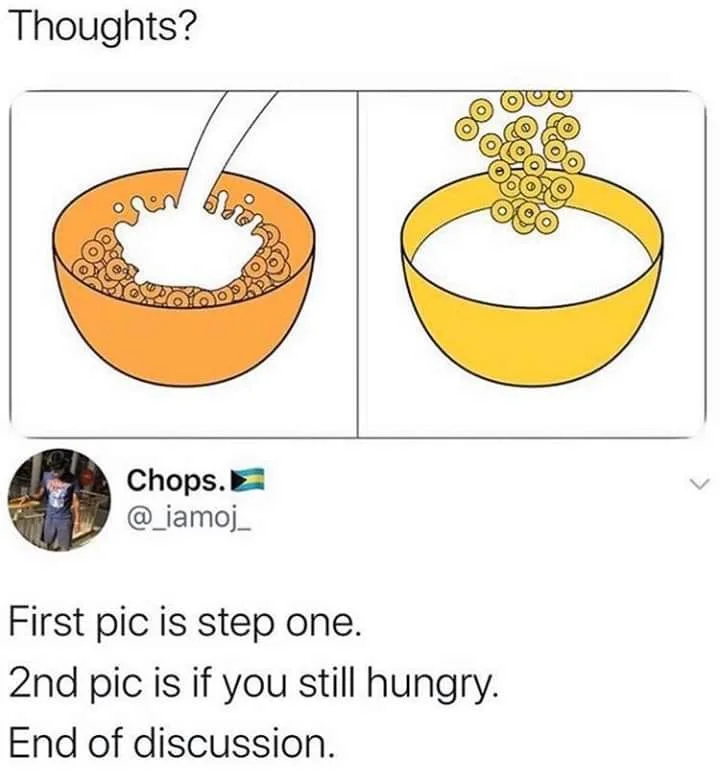 cereal meme
