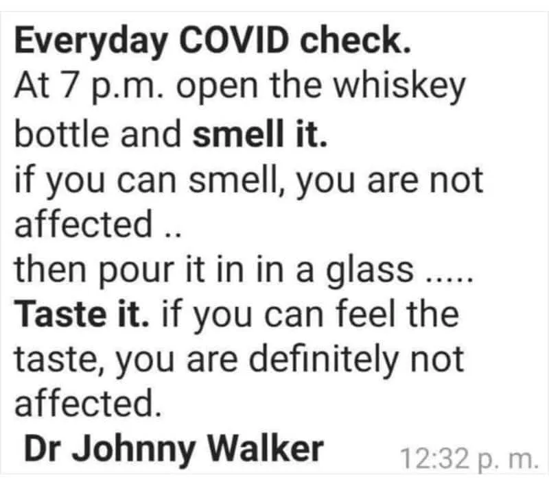 covid test meme