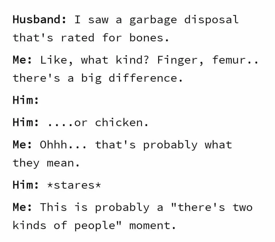 garbage disposal meme