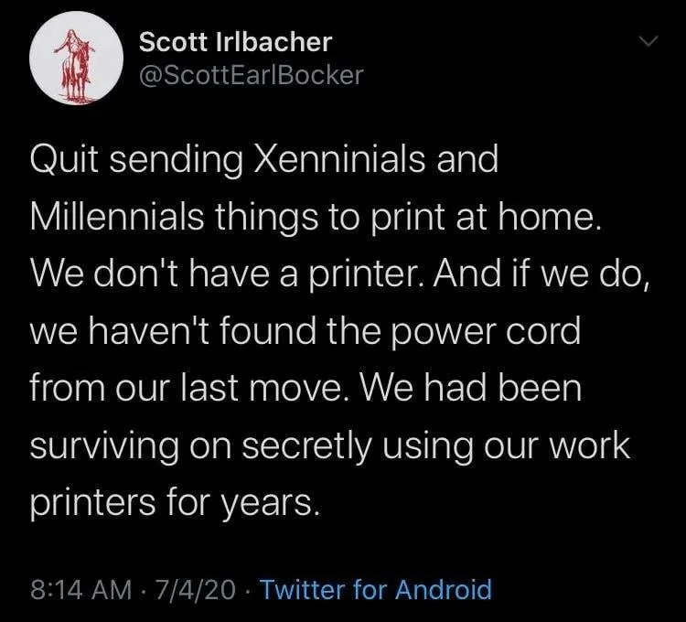 printer meme