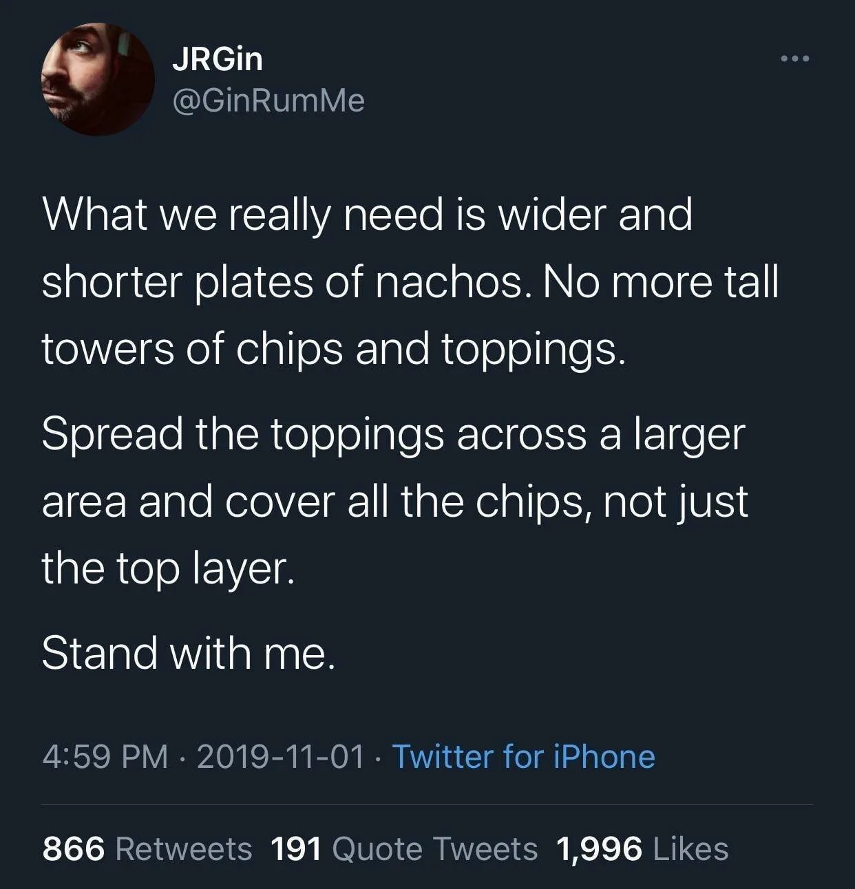 nachos meme