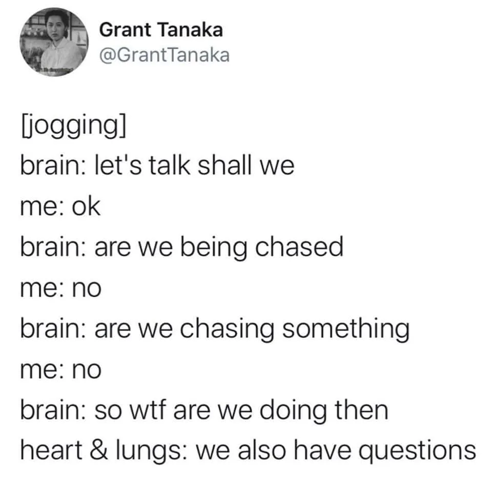jogging meme
