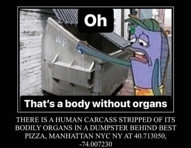body without organs meme