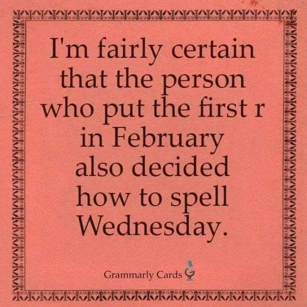 February meme