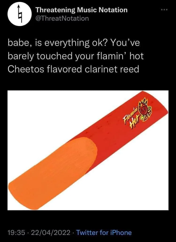 clarinet meme