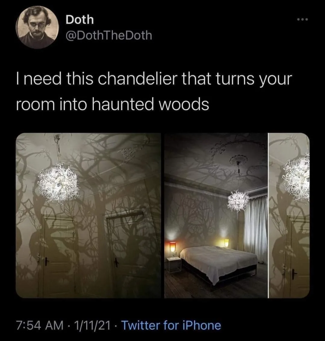 chandelier meme