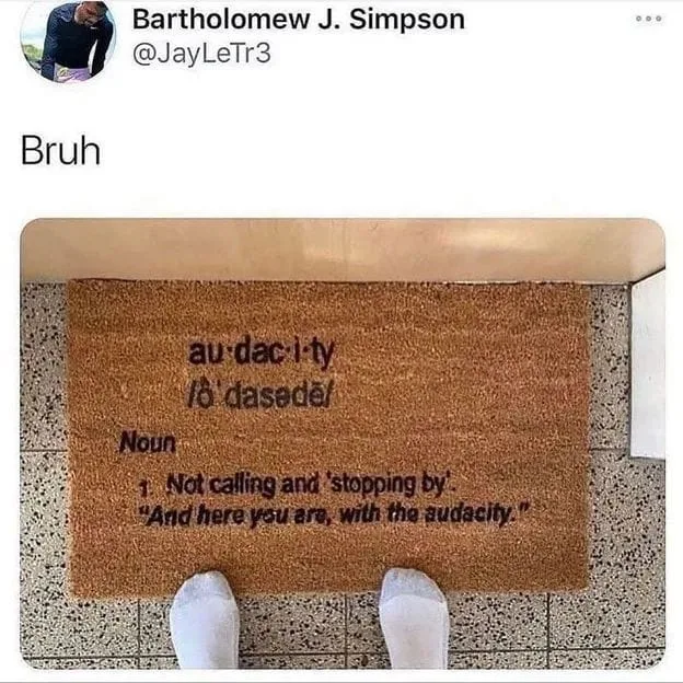 doormat meme