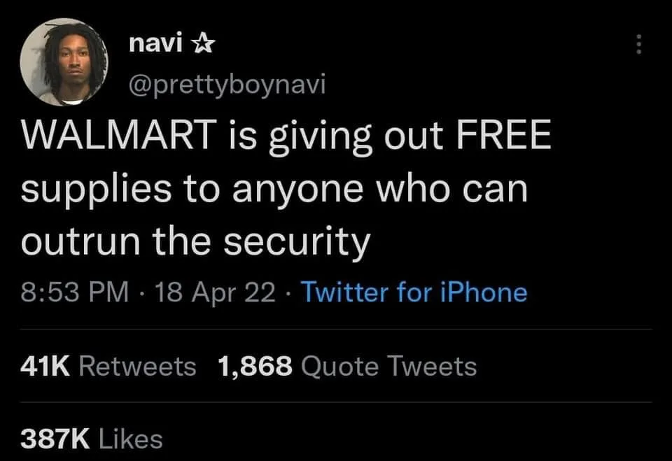 shoplifting meme
