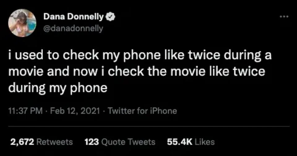 watching TV meme