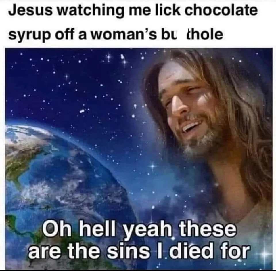 eating ass meme