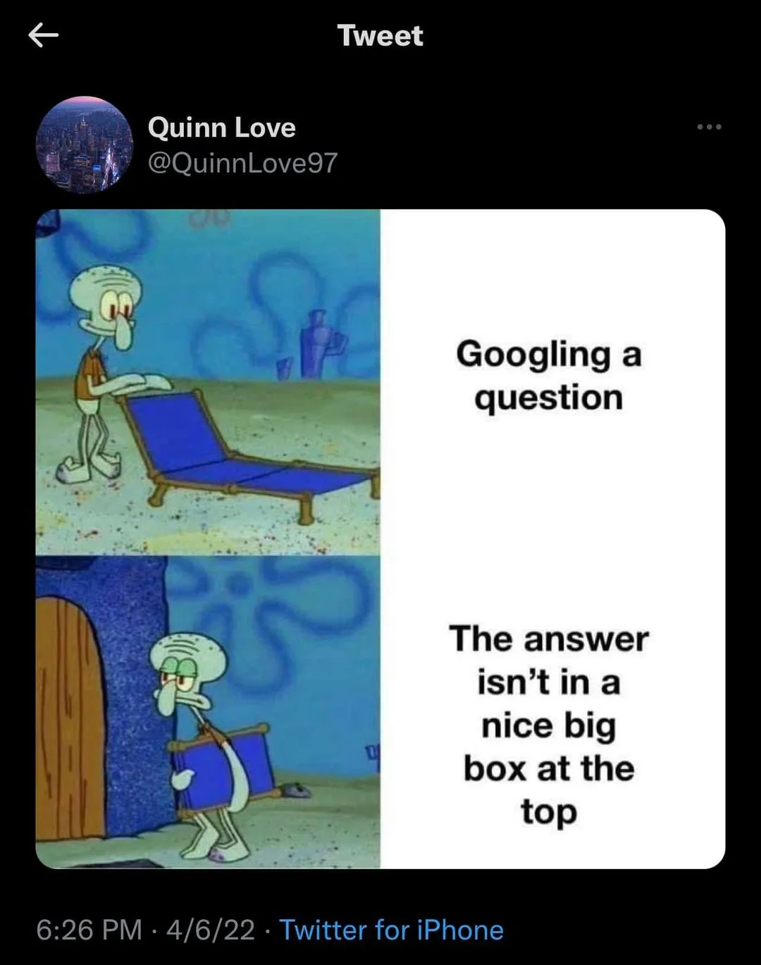 googling meme