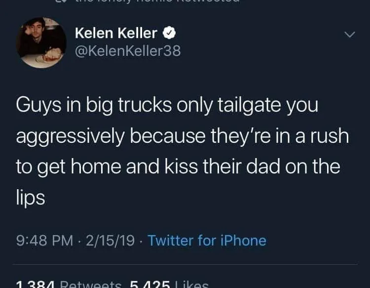 tailgating meme