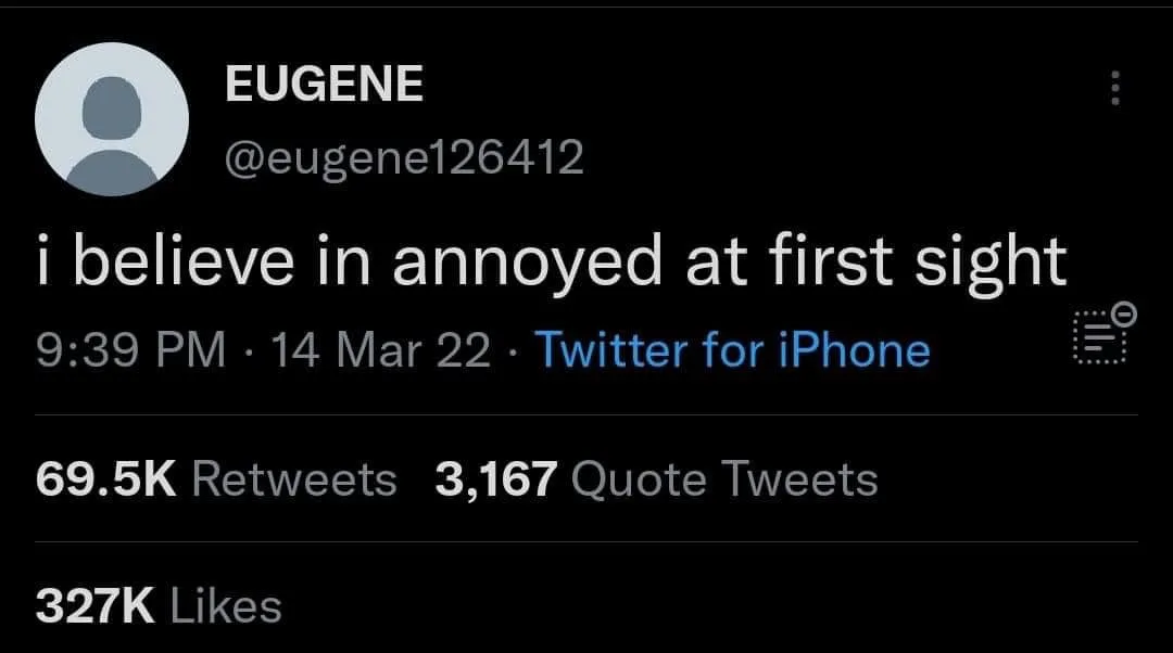 being annoyed meme