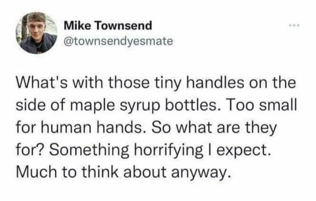 maple syrup meme