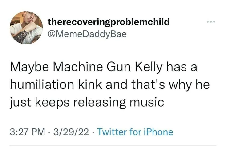 Machine Gun Kelly meme