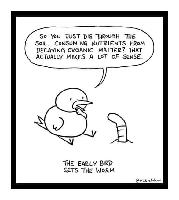 worm meme