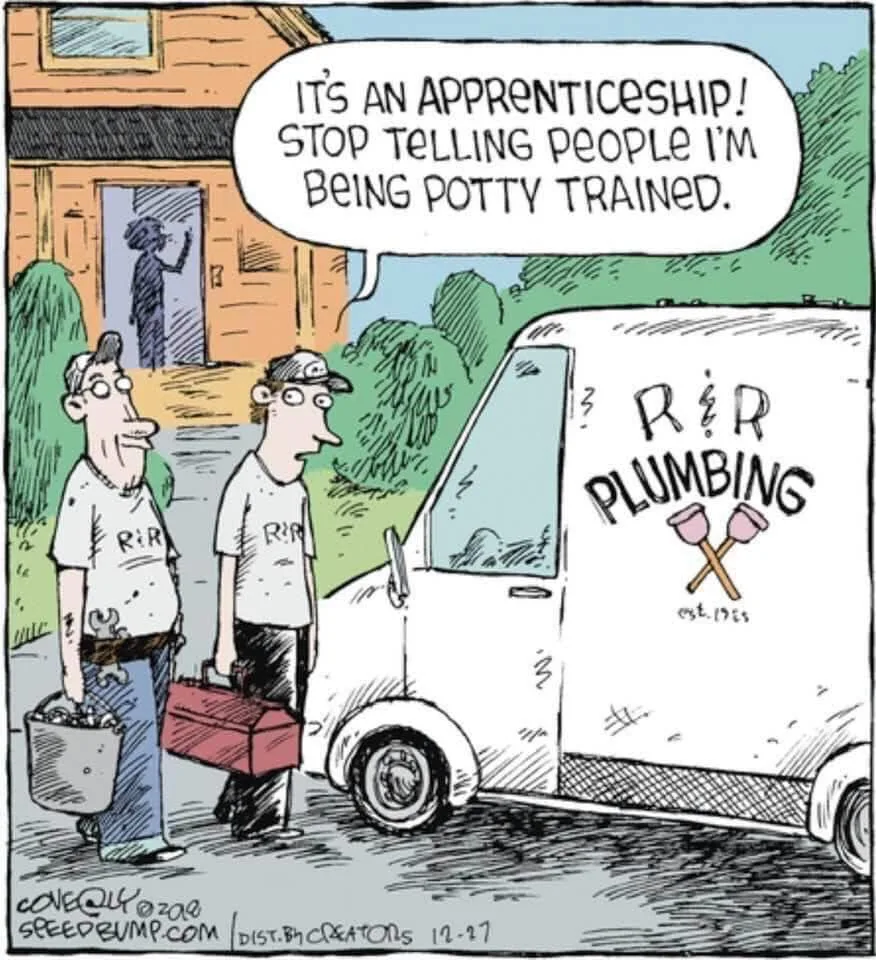 plumbing meme