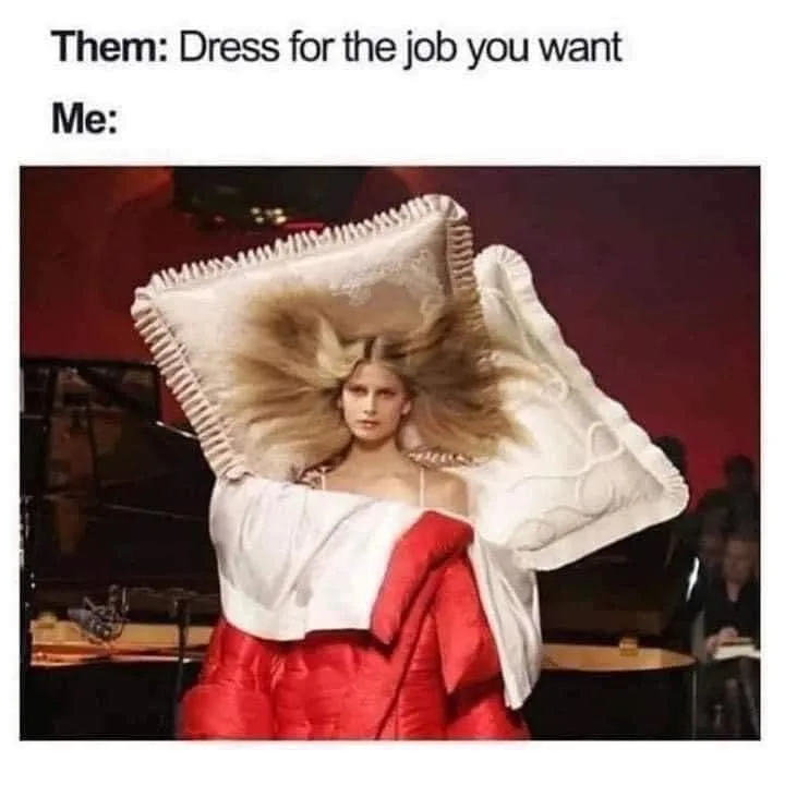 dressing up meme