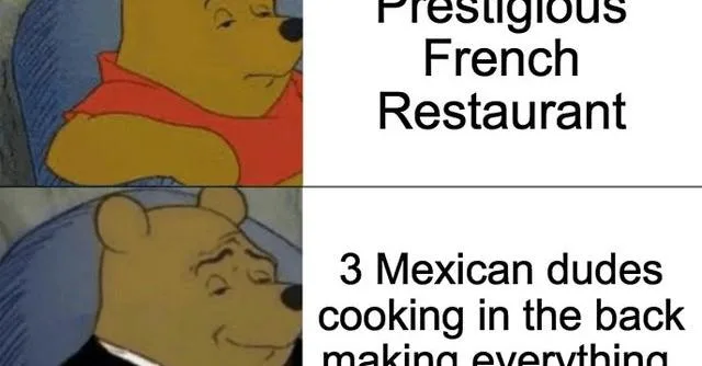 fancy restaurant meme