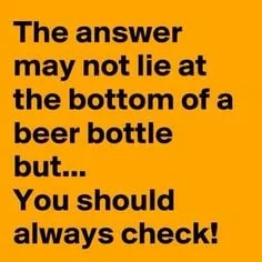 beer bottle meme
