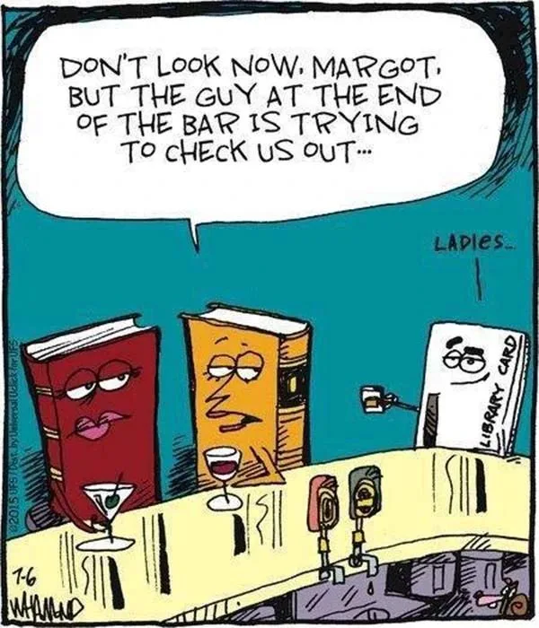 library meme
