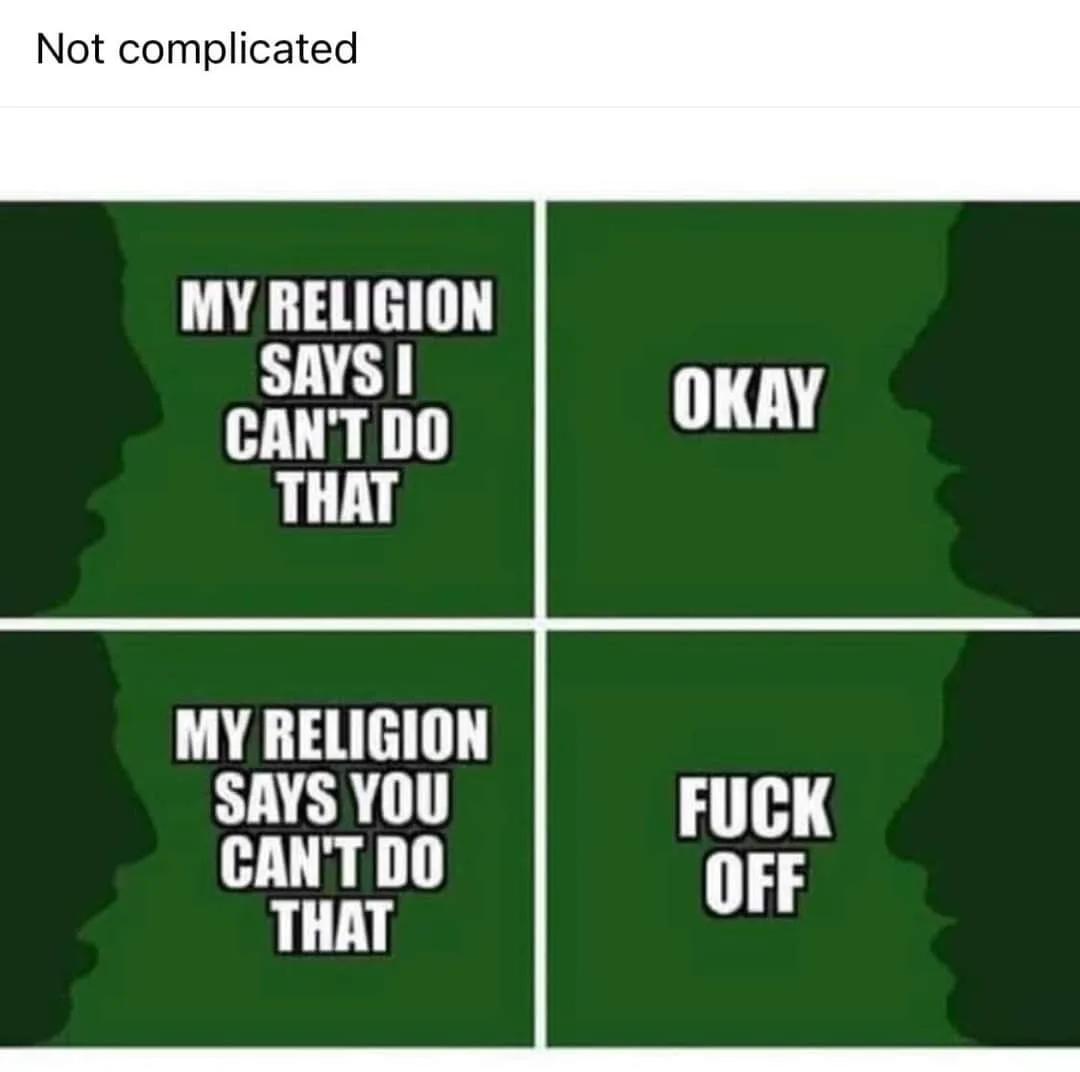 religious freedom meme