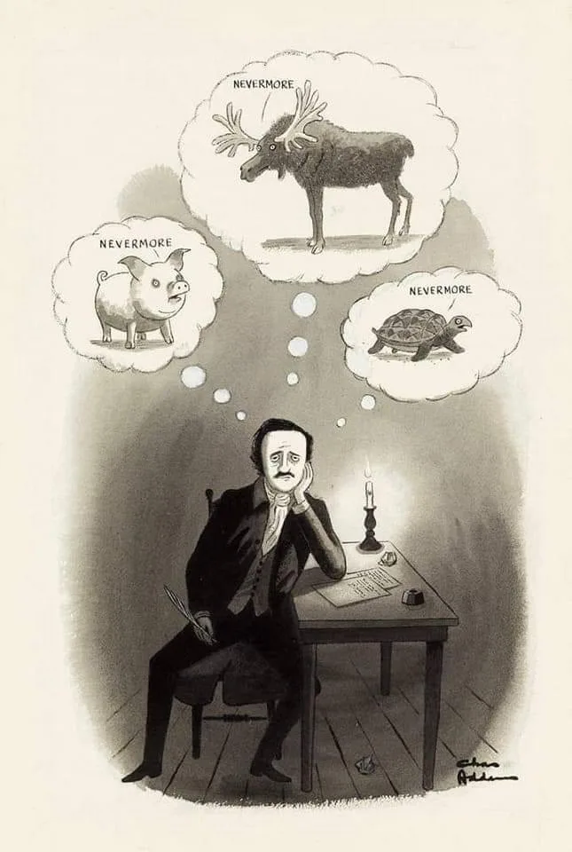 Edgar Allan Poe meme