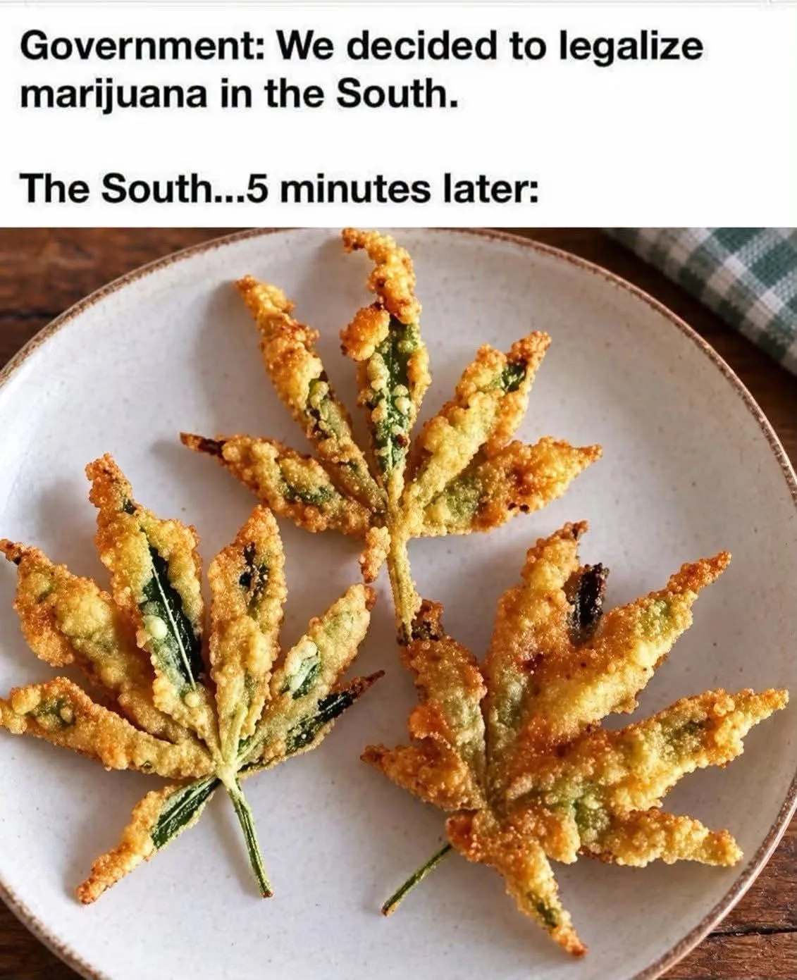 fried food meme